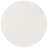 Vidaxl tafelblad rond ø40x3 cm massief grenenhout wit