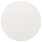 Vidaxl tafelblad rond ø80x3 cm massief grenenhout wit