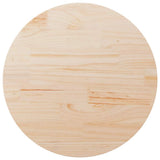 Vidaxl tafelblad rond ø90x3 cm massief grenenhout