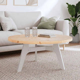 Vidaxl tafelblad rond ø90x3 cm massief grenenhout