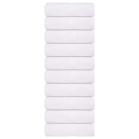 Ręczniki dla gości Vidaxx żaba 10 szt. 30x50 cm 360 g m² biały