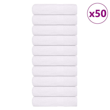Vidaxx towels frogn 50 pcs 50x100 cm 360 g m² white