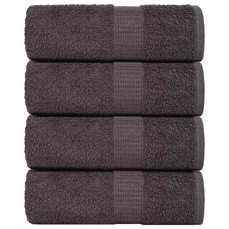 Myjki Vidaxx 4 sztuki żaba antracytowa 30x30 cm 100% bawełna