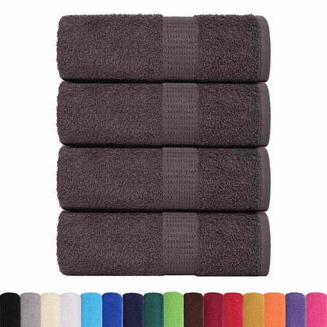 Myjki Vidaxx 4 sztuki żaba antracytowa 30x30 cm 100% bawełna