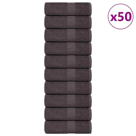 Ręczniki dla gości Vidaxx żaba 50 szt. 30x50 cm 360 g m² antracyt