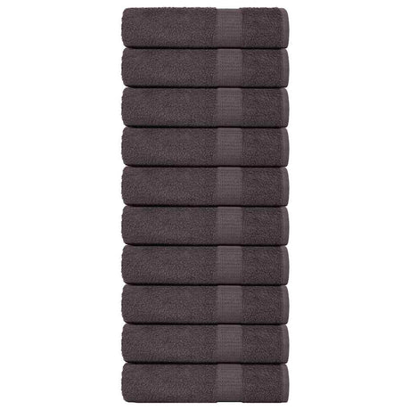 Ręczniki kąpielowe Vidaxx frogn 10 szt. 100x150 cm 360 g m² antracyt