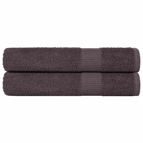 Ręczniki Vidaxx żaba 2 szt. 100x200 cm 360 g m² antracyt