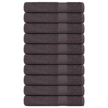 Ręczniki Vidaxx żaba 10 szt. 100x200 cm 360 g m² antracyt