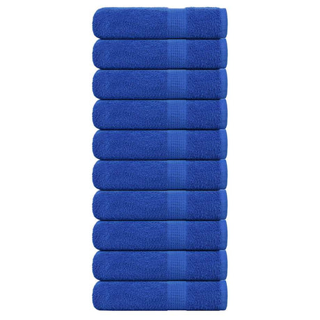Ręczniki Vidaxx żaba 10 szt. 50x100 cm 360 g m² niebieski