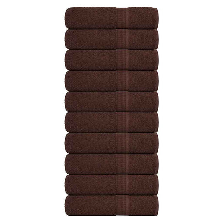 Ręczniki prysznicowe Vidaxx żaba 10 szt. 70x140 cm 360 g m² brązowe