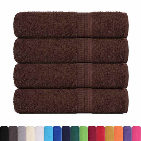 Ręczniki kąpielowe Vidaxx żaba 4 szt. 100x150 cm 360 g m² brązowy
