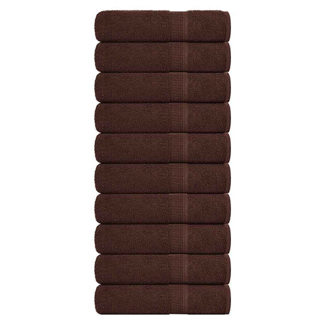 Ręczniki kąpielowe Vidaxx żaba 10 szt. 100x150 cm 360 g m² brązowe