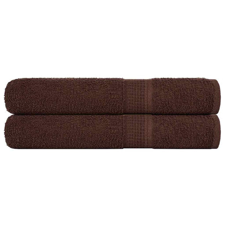 Ręczniki do sauny Vidaxx żaba 2 szt. 80x200 cm 360 g m² brązowy