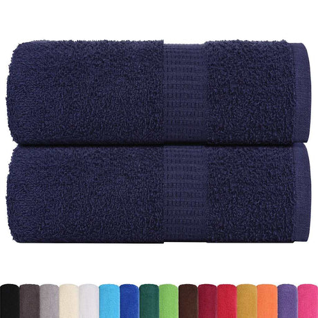 Ręczniki dla gości Vidaxx żaba 2 szt. 30x50 cm 360 g m² granatowe