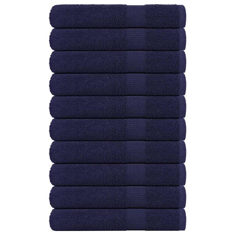 Ręczniki do sauny Vidaxx żaba 10 szt. 80x200 cm 360 g m² granatowe