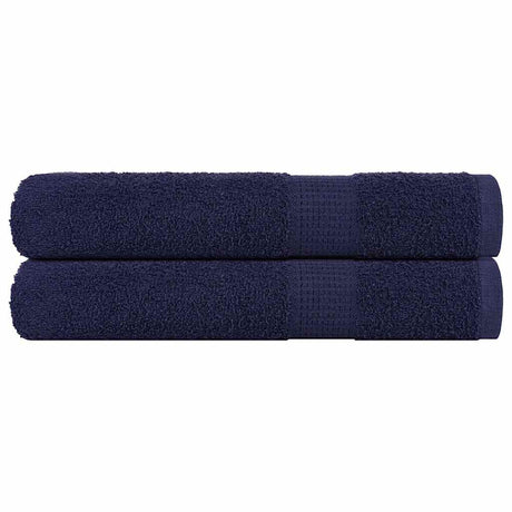 Ręczniki Vidaxx żaba 2 szt. 100x200 cm 360 g m² granatowe