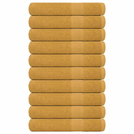 Ręczniki do sauny Vidaxx żaba 10 szt. 80x200 cm 360 g m² złoty