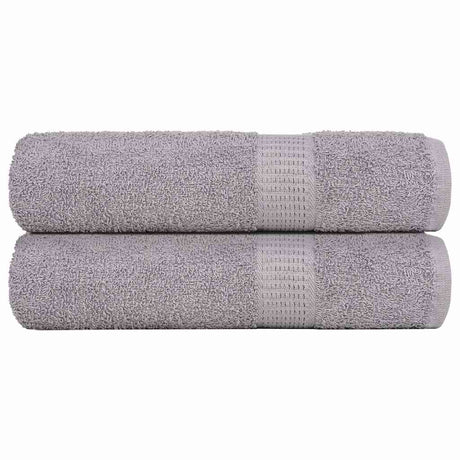 Ręczniki prysznicowe Vidaxx żaba 2 szt. 70x140 cm 360 g m² szary