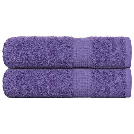 Ręczniki Vidaxx żaba 2 szt. 50x100 cm 360 g m² fioletowe