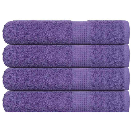Ręczniki do sauny Vidaxx żaba 4 szt. 80x200 cm 360 g m² fioletowy