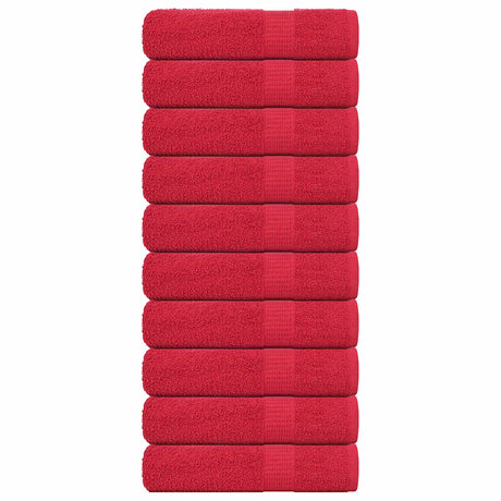 Ręczniki prysznicowe Vidaxx żaba 10 szt. 70x140 cm 360 g m² czerwony