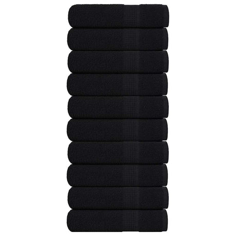 Ręczniki kąpielowe Vidaxx frogn 10 szt. 100x150 cm 360 g m² czarne