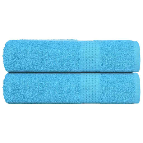 Ręczniki prysznicowe Vidaxx frogn 2 szt. 70x140 cm 360 g m² turkusowe