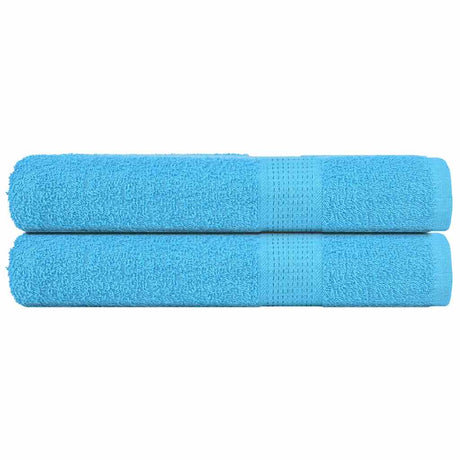 Ręczniki do sauny Vidaxx żaba 2 szt. 80x200 cm 360 g m² turkusowy