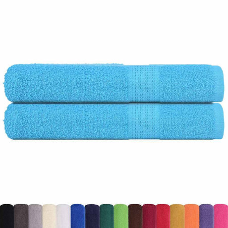 Ręczniki do sauny Vidaxx żaba 2 szt. 80x200 cm 360 g m² turkusowy