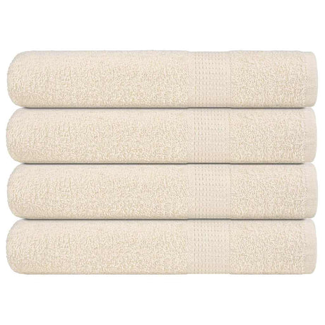 Ręczniki do sauny Vidaxx żaba 4 szt. 80x200 cm 360 g m² krem