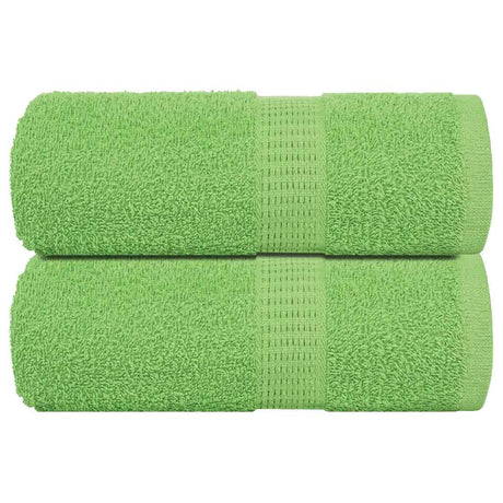Ręczniki dla gości Vidaxx żaba 2 szt. 30x50 cm 360 g m² zielone jabłko