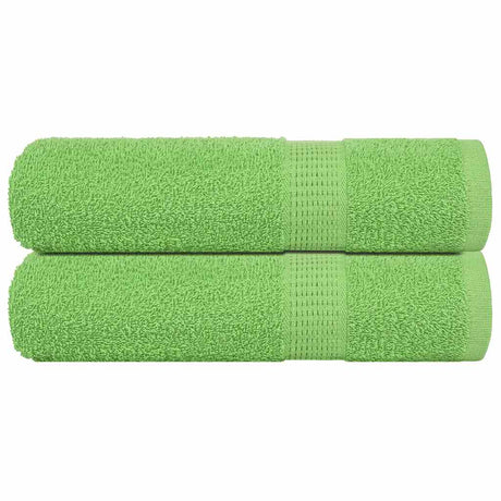 Ręczniki prysznicowe Vidaxx żaba 2 szt. 70x140 cm 360 g m² zielone jabłko