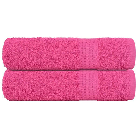 Ręczniki kąpielowe Vidaxx żaba 2 szt. 100x150 cm 360 g m² różowy