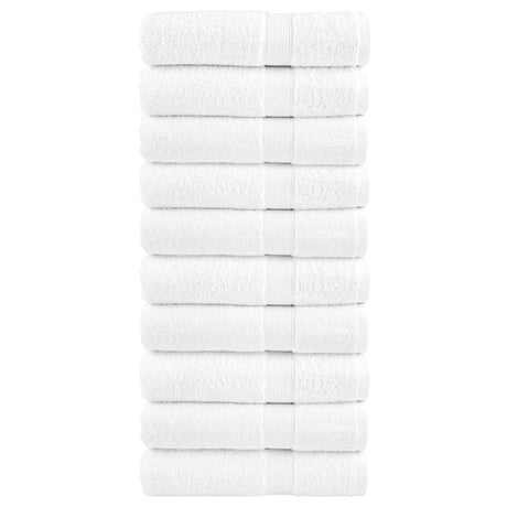 Ręczniki Vidaxx solund 10 szt. 600 g m² 50x100 cm białe