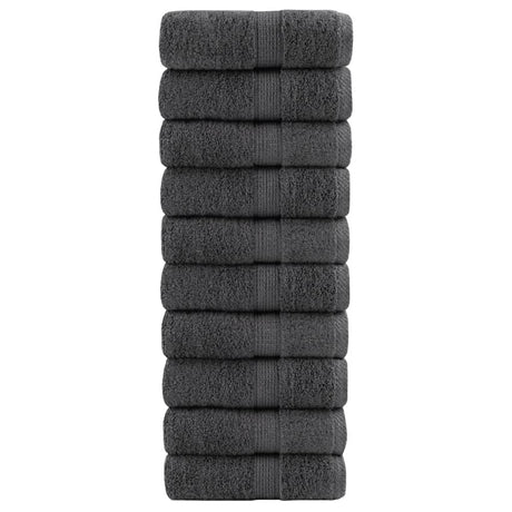 Myjki Vidaxx premium sound 10 sztuk antracytowe 30x30 cm 600 g m²