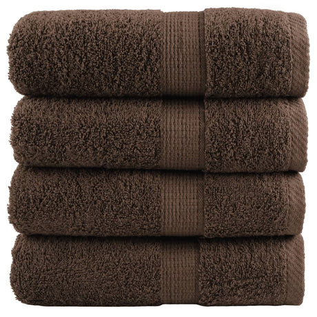 Myjki Vidaxx premium sound 4 sztuki brązowe 30x30 cm 600 g m²