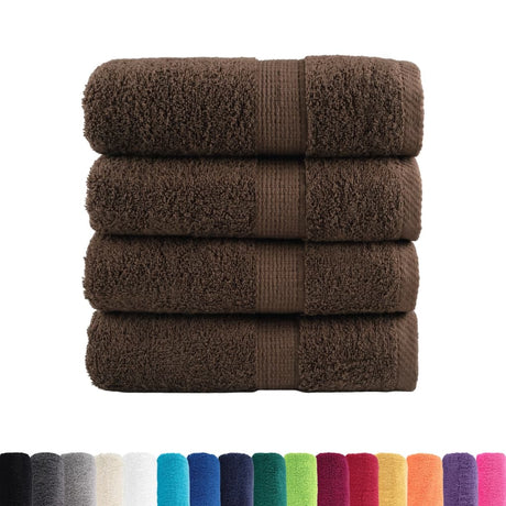 Myjki Vidaxx premium sound 4 sztuki brązowe 30x30 cm 600 g m²