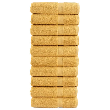 Ręczniki Vidaxx solund 10 szt. 600 g m² 50x100 cm w kolorze złotym