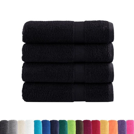Ręczniki kąpielowe VidaXL rozwiązanie 4 szt. 600 g m² 100x150 cm