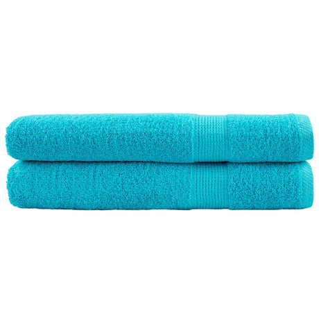 Ręczniki Vidaxx solund 2 szt. 600 g m² 100x200 cm turkusowe