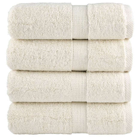 Myjki Vidaxx premium sound 4 sztuki kremowe 30x30 cm 600 g m2