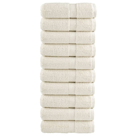 Myjki Vidaxx premium sound 10 sztuk kremowe 30x30 cm 600 g m2