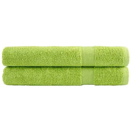 Ręczniki Vidaxx solund 2 szt. 600 g m² 100x200 cm zielone jabłko