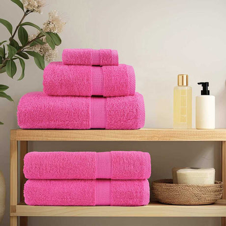 Ręczniki Vidaxx solund 2 szt. 600 g m² 100x200 cm różowy