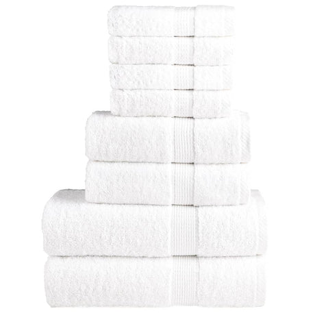 Zestaw ręczników Vidaxx 8-częściowy, 600 g m², biały