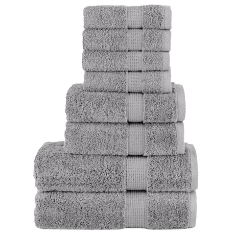 Zestaw ręczników Vidaxx, 8 części, 600 g m², szary