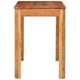 Vidaxl eettafel 110x55x76 cm massief acaciahout