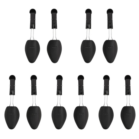 Vidaxl Shoe Spannery 5 par UE 38-44 Plastikowe białe