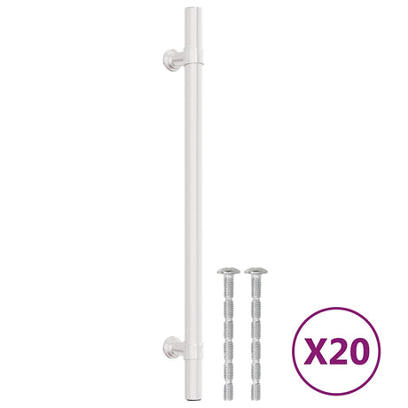Uchwyty Vidaxx 20 szt. 192 mm ze stali nierdzewnej w kolorze srebrnym