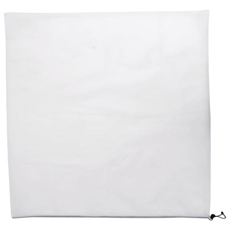 VidaXL Polarowe pokrowce na rośliny ze sznurkiem 4 szt. 70 g m² 0,8x0,8 m
